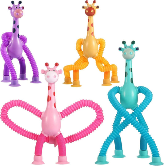 Giraffe Pop Tube Sensory Toy – Fun Fidget Toy for Kids